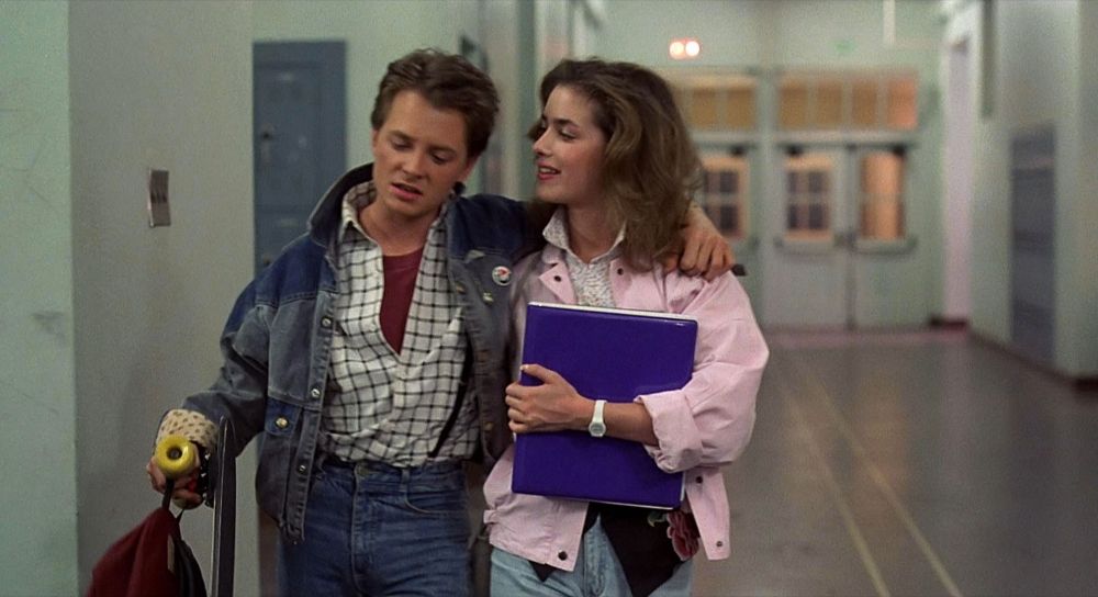 Marty with his girlfriend.