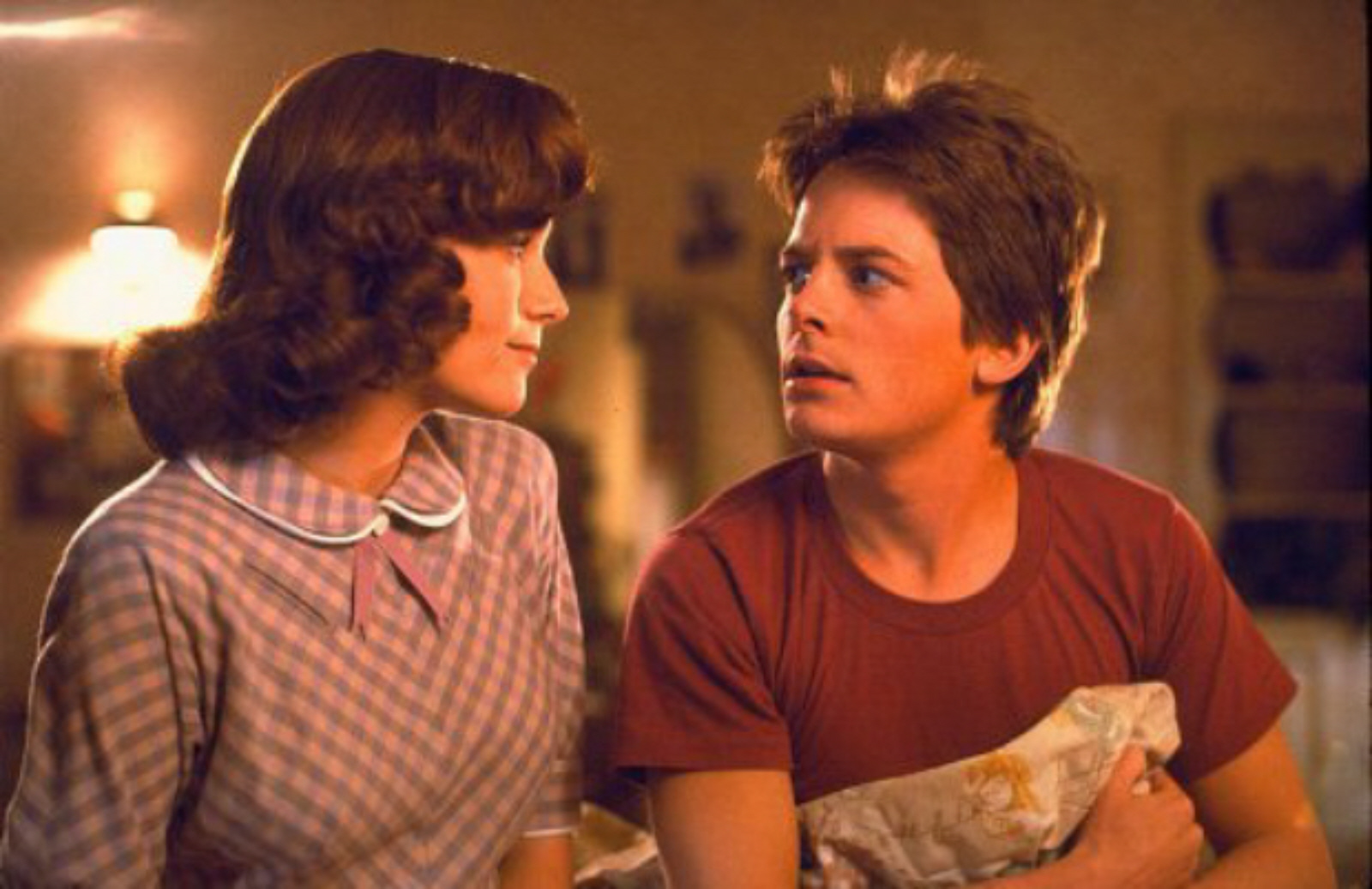 Marty with his mom in the past.